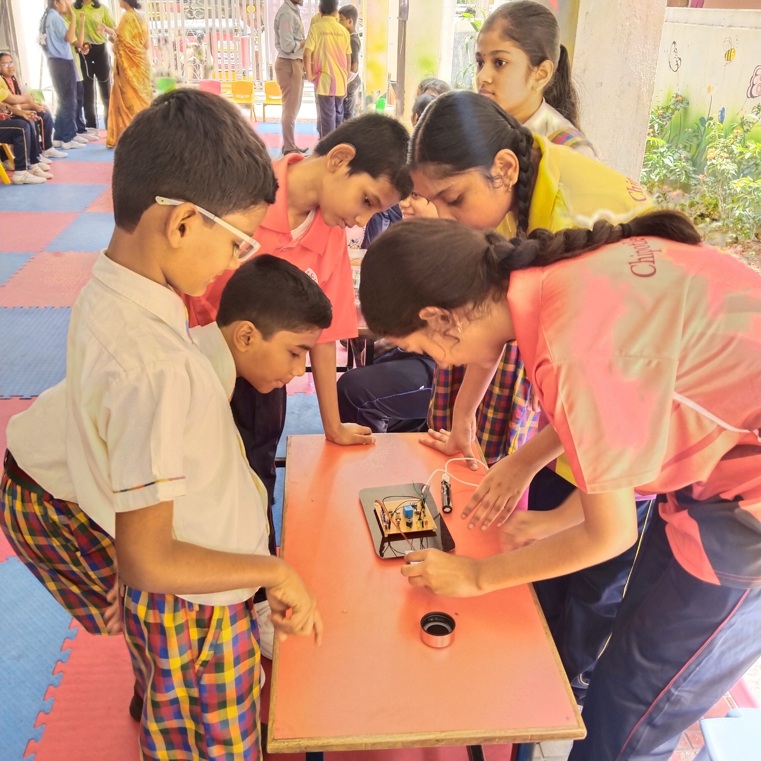 Students robotics lab